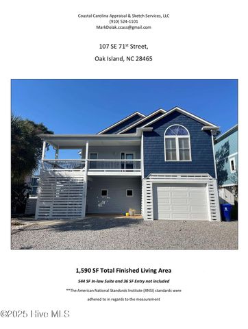 107 SE 71st Street, Oak Island, NC 28465