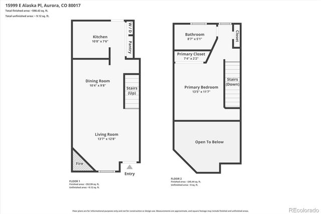 15999 E Alaska Place B, Aurora, CO 80017
