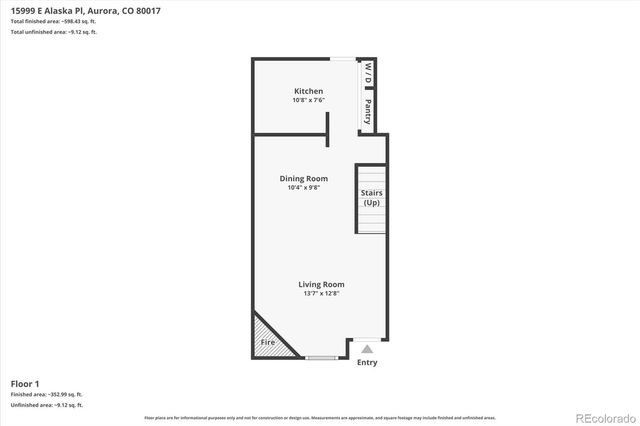 15999 E Alaska Place B, Aurora, CO 80017