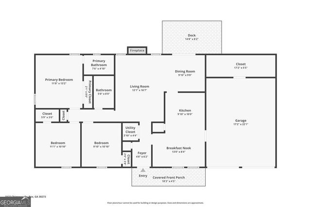 3122 Chippewa Drive, Rex, GA 30273