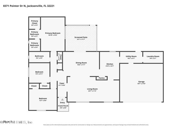 8371 POINTER Drive N, Jacksonville, FL 32221