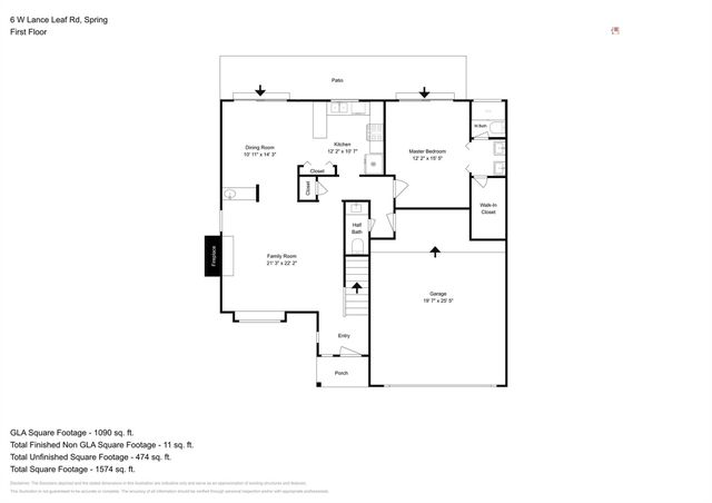 6 W Lance Leaf Road, Spring, TX 77381