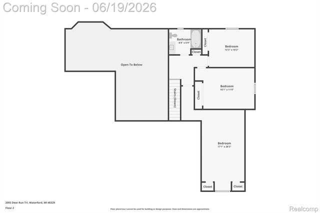 2093 Deer Run Trail, Waterford Charter Township, MI 48329