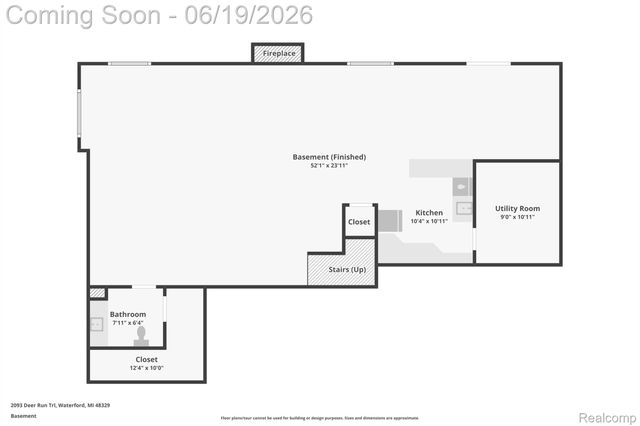 2093 Deer Run Trail, Waterford Charter Township, MI 48329