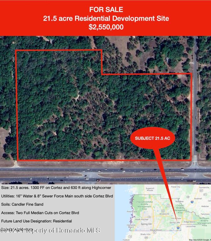 0 cortez Boulevard, Brooksville, FL 34602