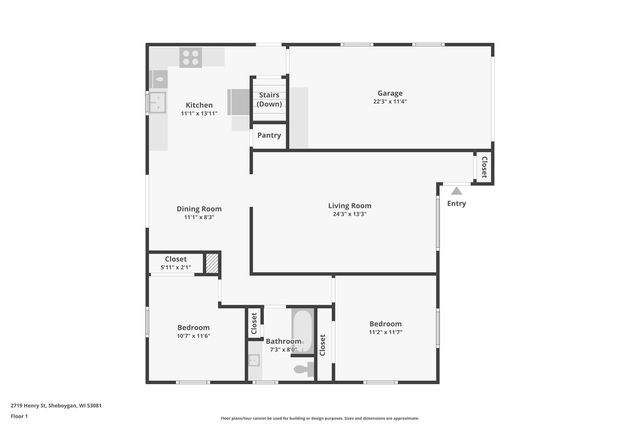 2719 Henry STREET, Sheboygan, WI 53081