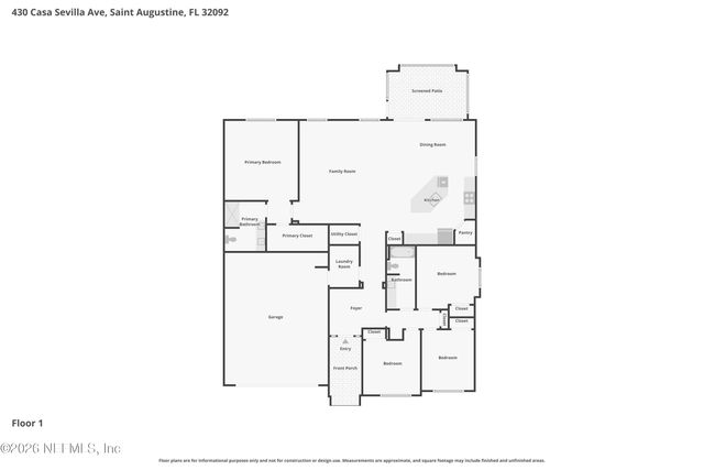 430 CASA SEVILLA Avenue, St. Augustine, FL 32092