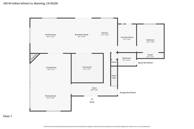 435 W Indian School, Banning, CA 92220
