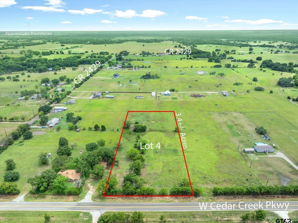 LOT 4R W Cedar PKWY, Kemp, TX 75143