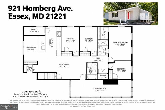 921 HOMBERG AVE, Essex, MD 21221