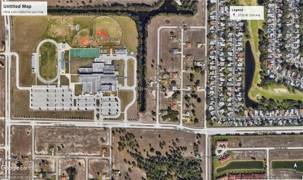3720 NE 23rd AVE, CAPE CORAL, FL 33909 — exterior