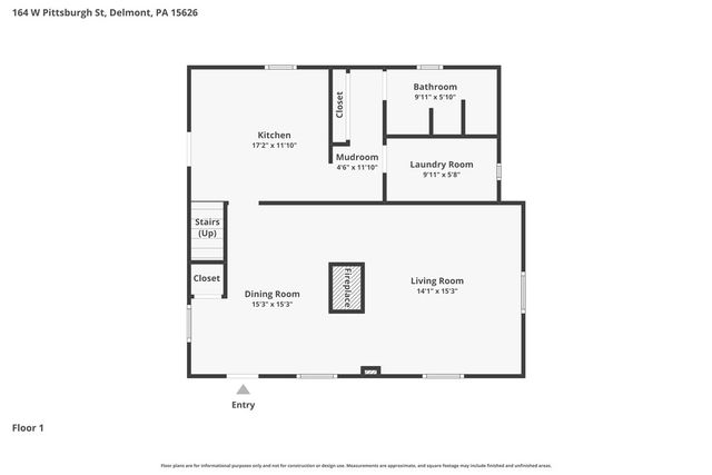 164 W Pittsburgh Street, Delmont, PA 15626