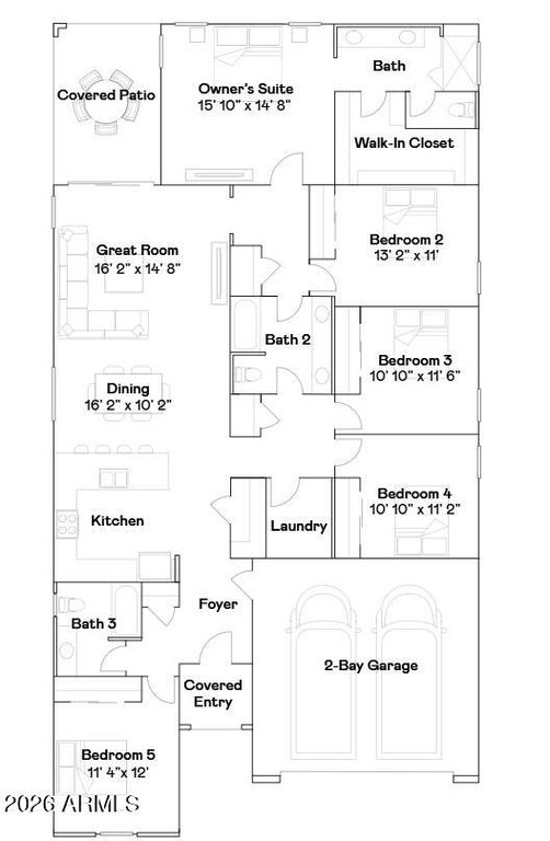 36450 W OLIVETO Avenue, Maricopa, AZ 85138 — photo 2