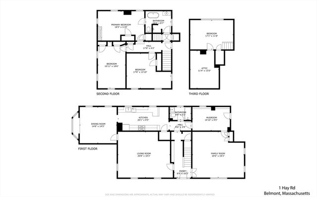 1 Hay Road, Belmont, MA 02478