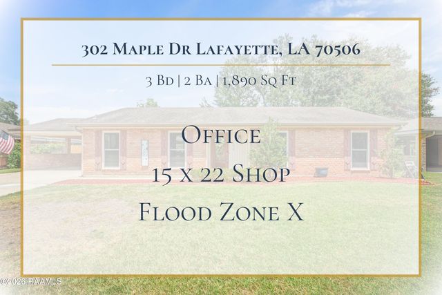 302 Maple Drive, Lafayette, LA 70506
