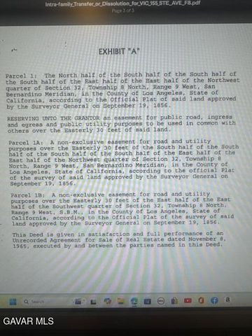 155th St E And Vic Ave F8, Lancaster, CA 93535