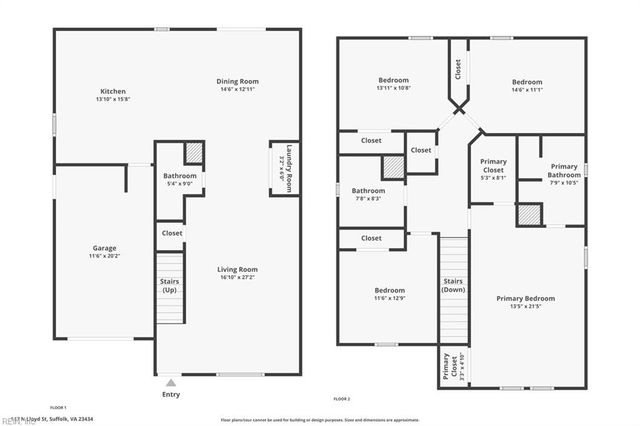 117 N Lloyd ST, Suffolk, VA 23434