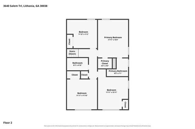 3640 Salem Trail, Lithonia, GA 30038