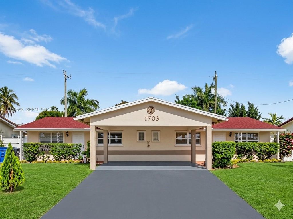 1701 NE 55th St 1-2, Fort Lauderdale, FL 33334