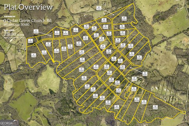 0 Cedar Grove Church Rd. Lot 1, Winder, GA 30680