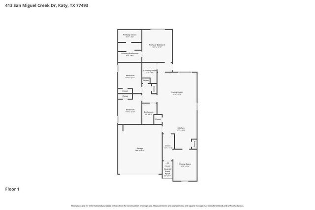 413 San Miguel Creek Drive, Katy, TX 77493