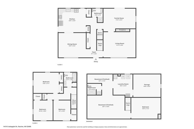 1419 Crabapple DRIVE, Racine, WI 53405