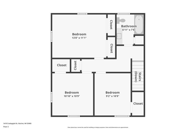 1419 Crabapple DRIVE, Racine, WI 53405