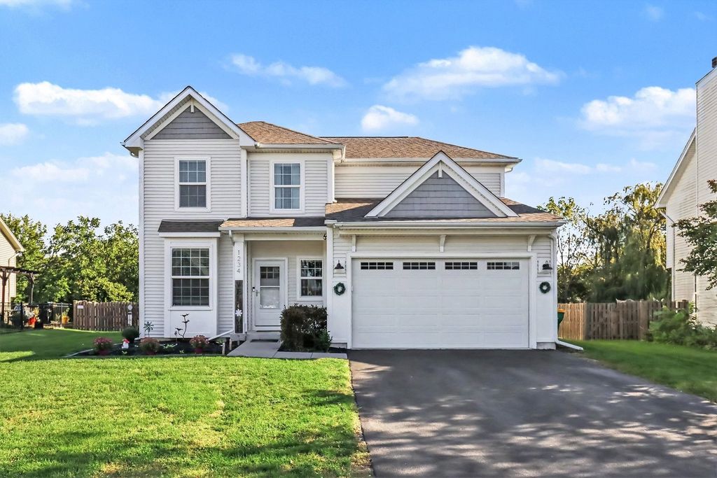 1234 Callaway Drive N, Shorewood, IL 60404 — exterior