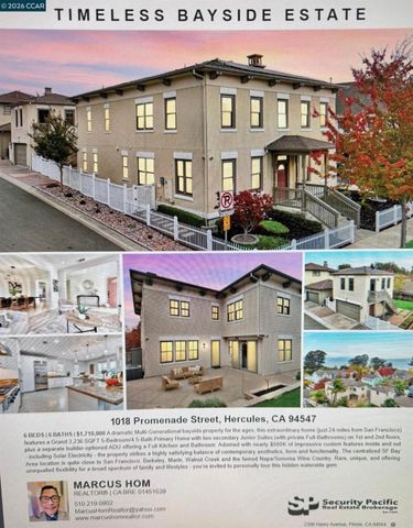 1018 PROMENADE ST., Hercules, CA 94547