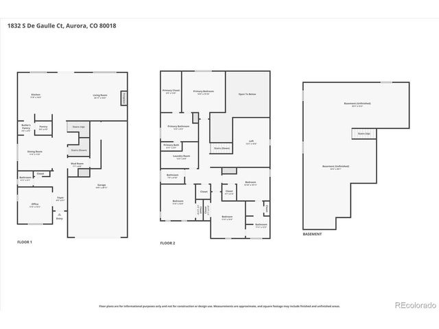 1834 S De Gaulle Ct, Aurora, CO 80018