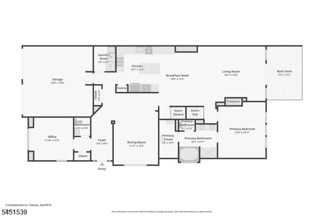2 Constitution Ln, Totowa Boro, NJ 07512