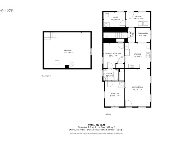 5431 Se FLAVEL St, Portland, OR 97206