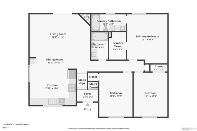13924 Vane Street, Omaha, NE 68142