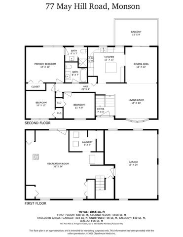 77 May Hill Rd, Monson, MA 01057