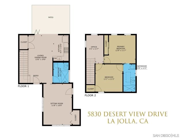 5830 Desert View Dr, La Jolla, CA 92037