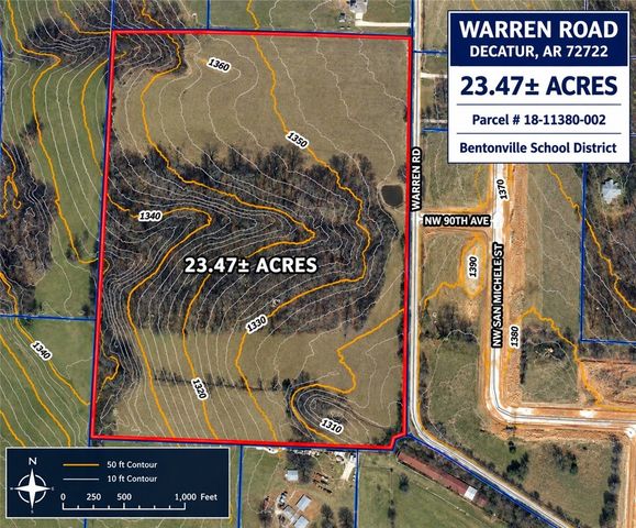 TBD Warren Road, Decatur, AR 72722
