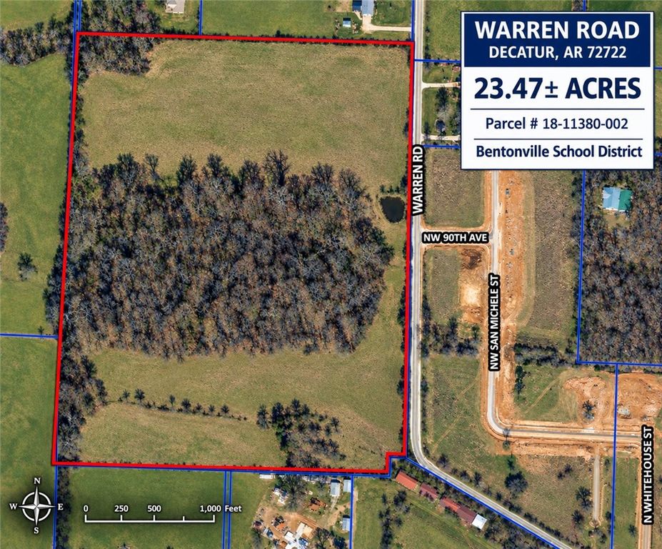 TBD Warren Road, Decatur, AR 72722