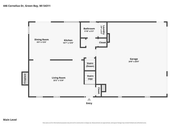 446 CORNELIUS DRIVE, Green Bay, WI 54311