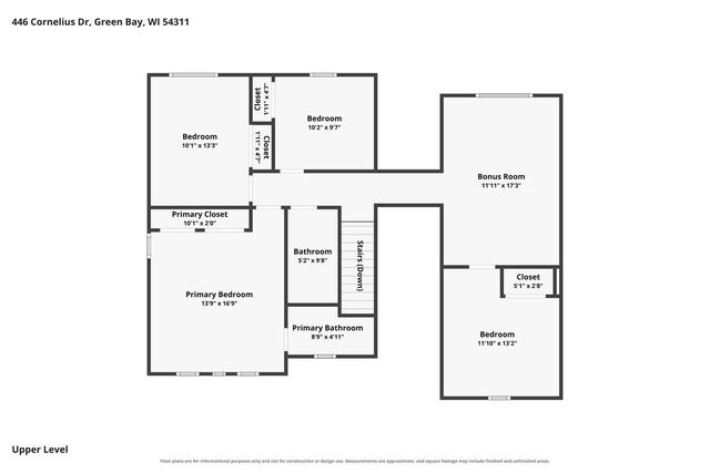446 CORNELIUS DRIVE, Green Bay, WI 54311