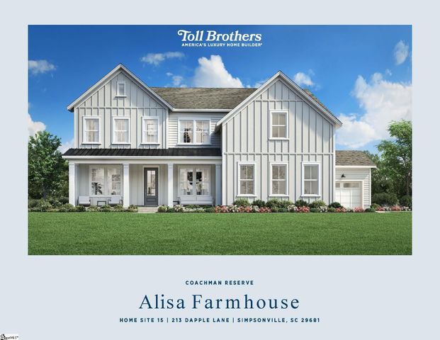 108 Livery Drive Lot 23 Lot 23 Alisa Farmhouse, Simpsonville, SC 29681