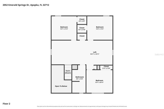 2052 EMERALD SPRINGS DRIVE, Apopka, FL 32712