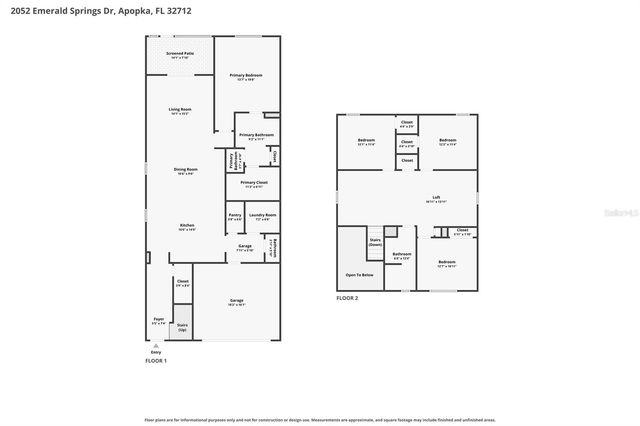 2052 EMERALD SPRINGS DRIVE, Apopka, FL 32712