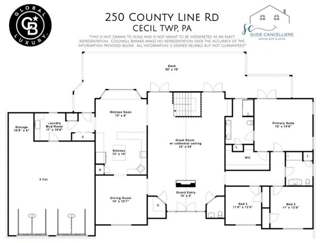 250 County Line Rd, Cecil, PA 15017