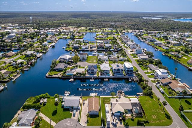 4392 3RD ISLE DRIVE, Hernando Beach, FL 34607