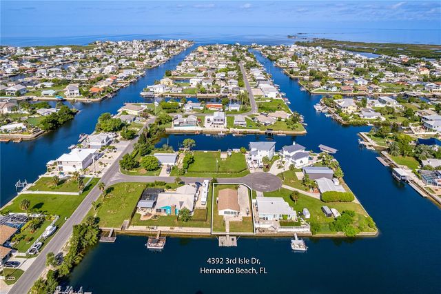 4392 3RD ISLE DRIVE, Hernando Beach, FL 34607