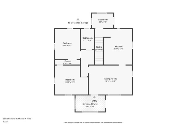 2612 E Memorial Drive, Muncie, IN 47302