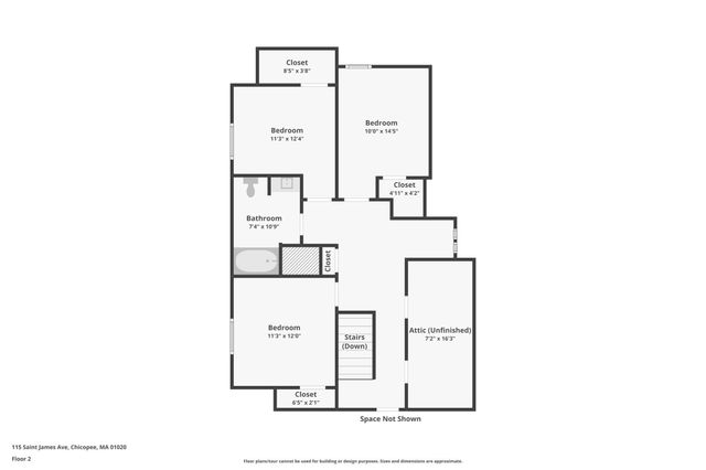 115 Saint James Ave, Chicopee, MA 01020