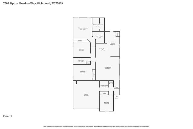 7603 Tipton Meadow Way, Richmond, TX 77469