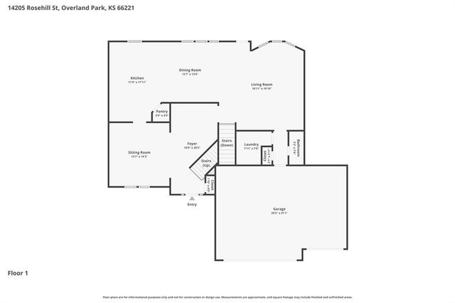 14205 Rosehill Street, Overland Park, KS 66221