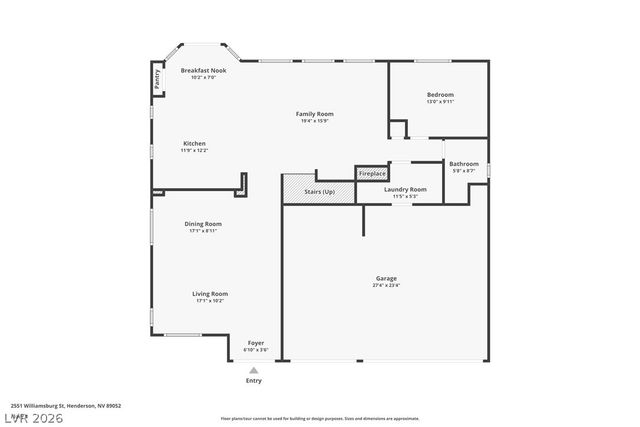 2551 Williamsburg Street, Henderson, NV 89052
